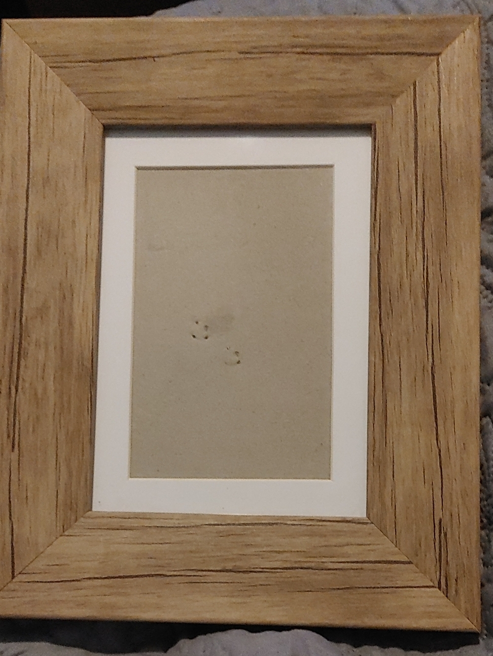 ✅$12 Add On Natural Wood Picture Frame with White Mat